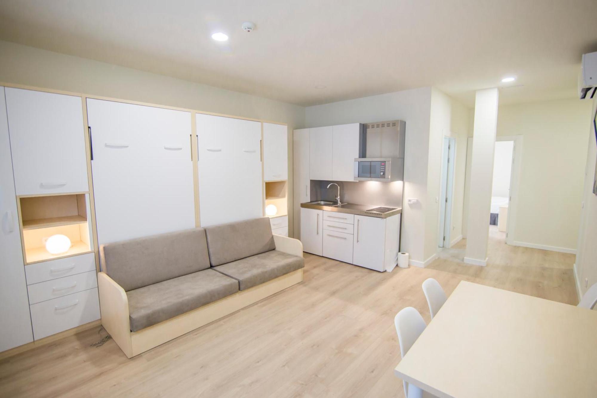 Apartamentos Plaza De Santiago - Estudios Turisticos - 1 Llave بينتو المظهر الخارجي الصورة