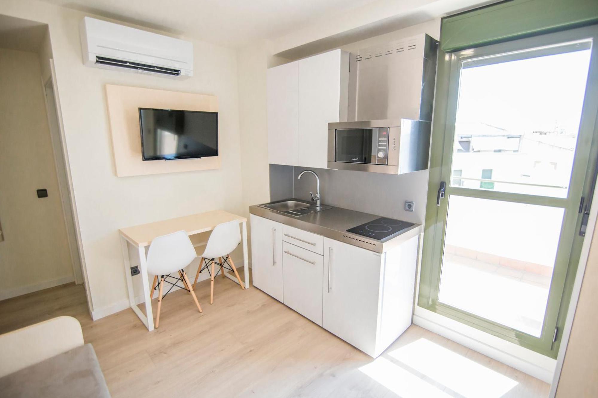 Apartamentos Plaza De Santiago - Estudios Turisticos - 1 Llave بينتو المظهر الخارجي الصورة